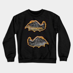 Halloween Grey Bat Wing Pack Crewneck Sweatshirt